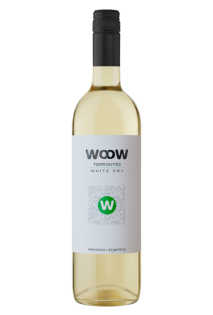 Вино WooW Торронтес, белое сухое 
