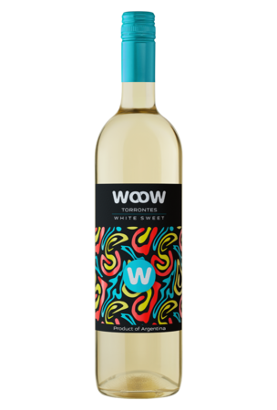 Вино WooW Торонтес, белое сладкое