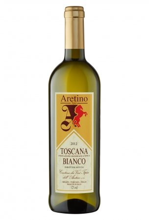 Вино Аретино Типичи Тоскана Бьянко, белое сухое
