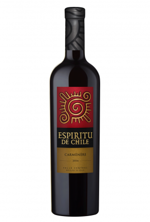 Вино Еспириту де Чили Карменер, красное полусухое