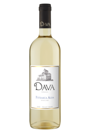 Вино Дава Фетяска Алба, категория DOC белое сухое