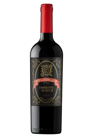Вино Еспириту де Чили Аппассименто стайл, красное полусухое